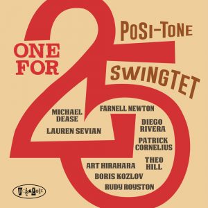 PR8208 - Posi-Tone Swingtet - One For 25 (cover)