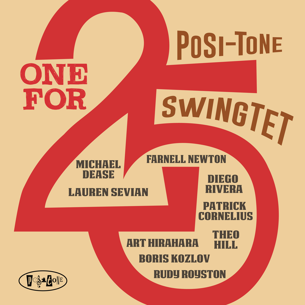 PR8208 - Posi-Tone Swingtet - One For 25 (cover)